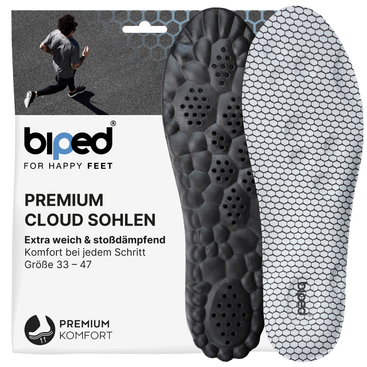 biped Cloud extra weiche Einlegesohlen z2939