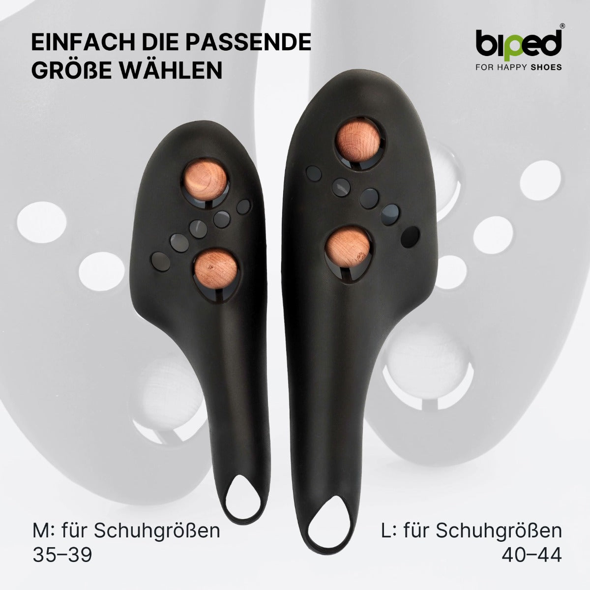 biped FRESH! 3 Paar Schuhformer mit Zedernholzkugeln z2929