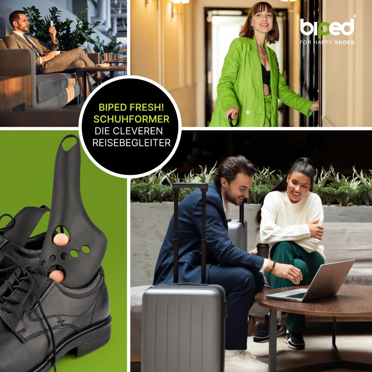 biped FRESH! 3 Paar Schuhformer mit Zedernholzkugeln z2929