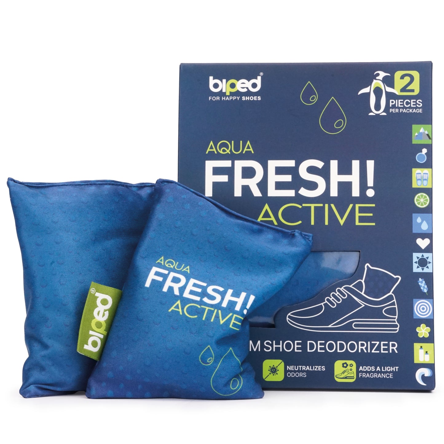 biped FRESH! ACTIVE - Schuhtrockner Duft Kissen oder PURE ohne Duftöl z2926