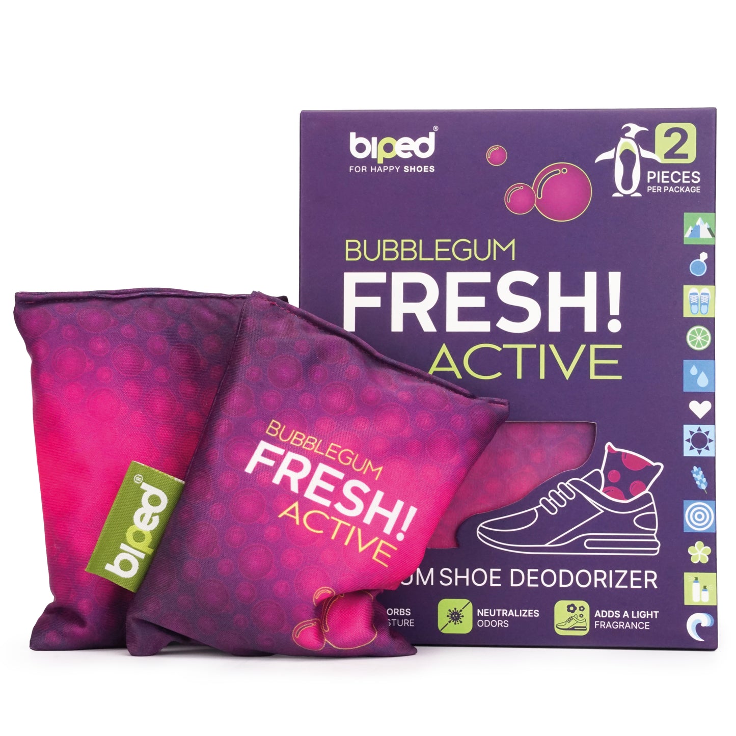 biped FRESH! ACTIVE - Schuhtrockner Duft Kissen oder PURE ohne Duftöl z2926
