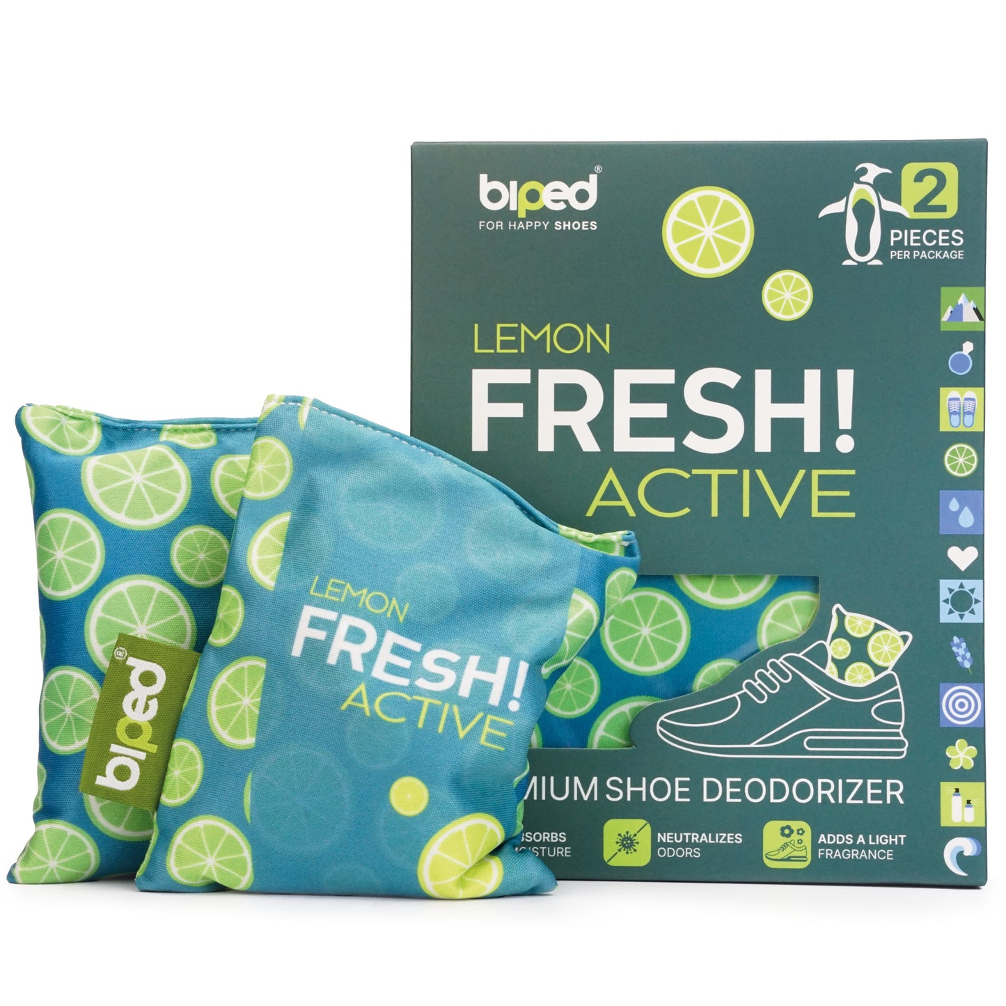 biped FRESH! ACTIVE - Schuhtrockner Duft Kissen oder PURE ohne Duftöl z2926