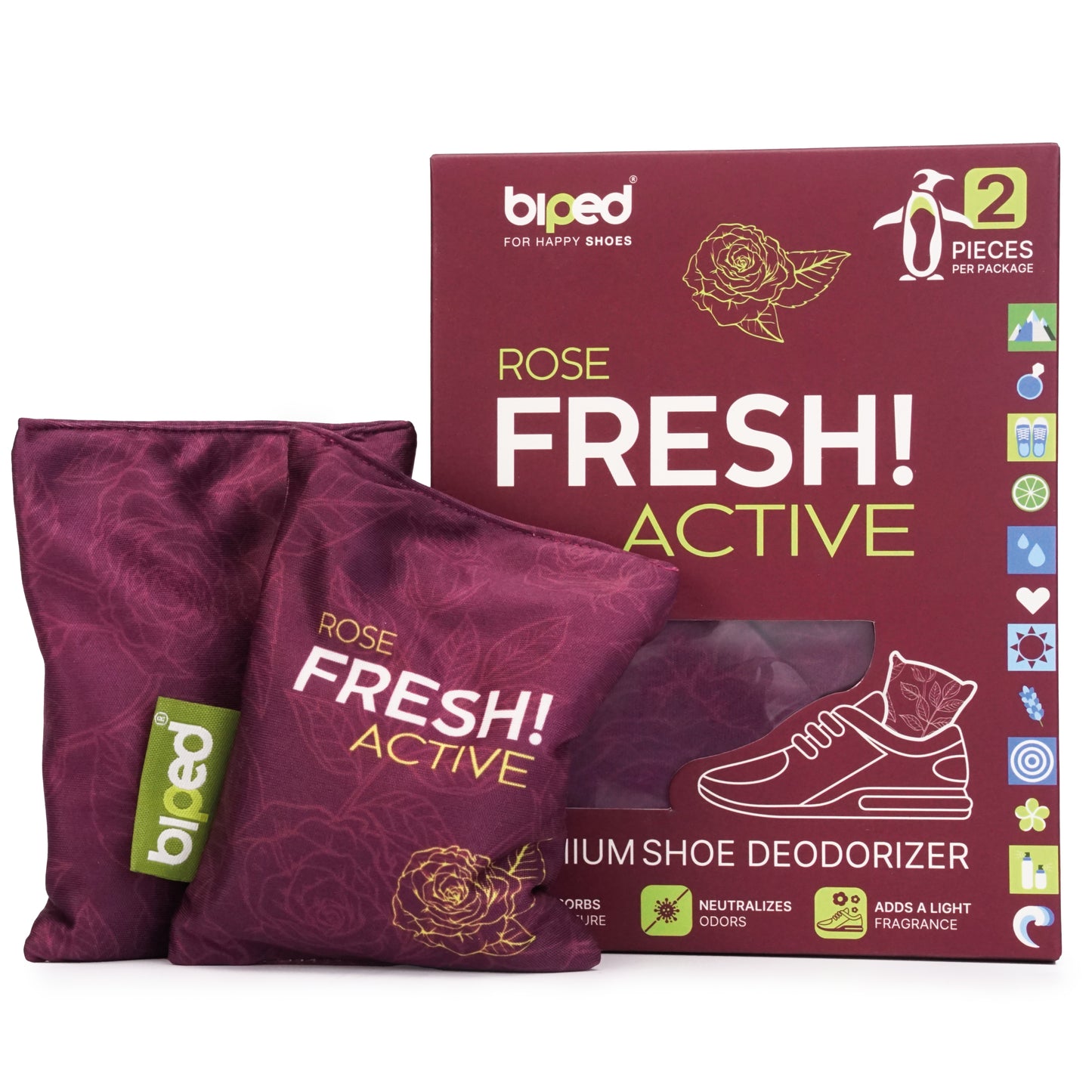 biped FRESH! ACTIVE - Schuhtrockner Duft Kissen oder PURE ohne Duftöl z2926