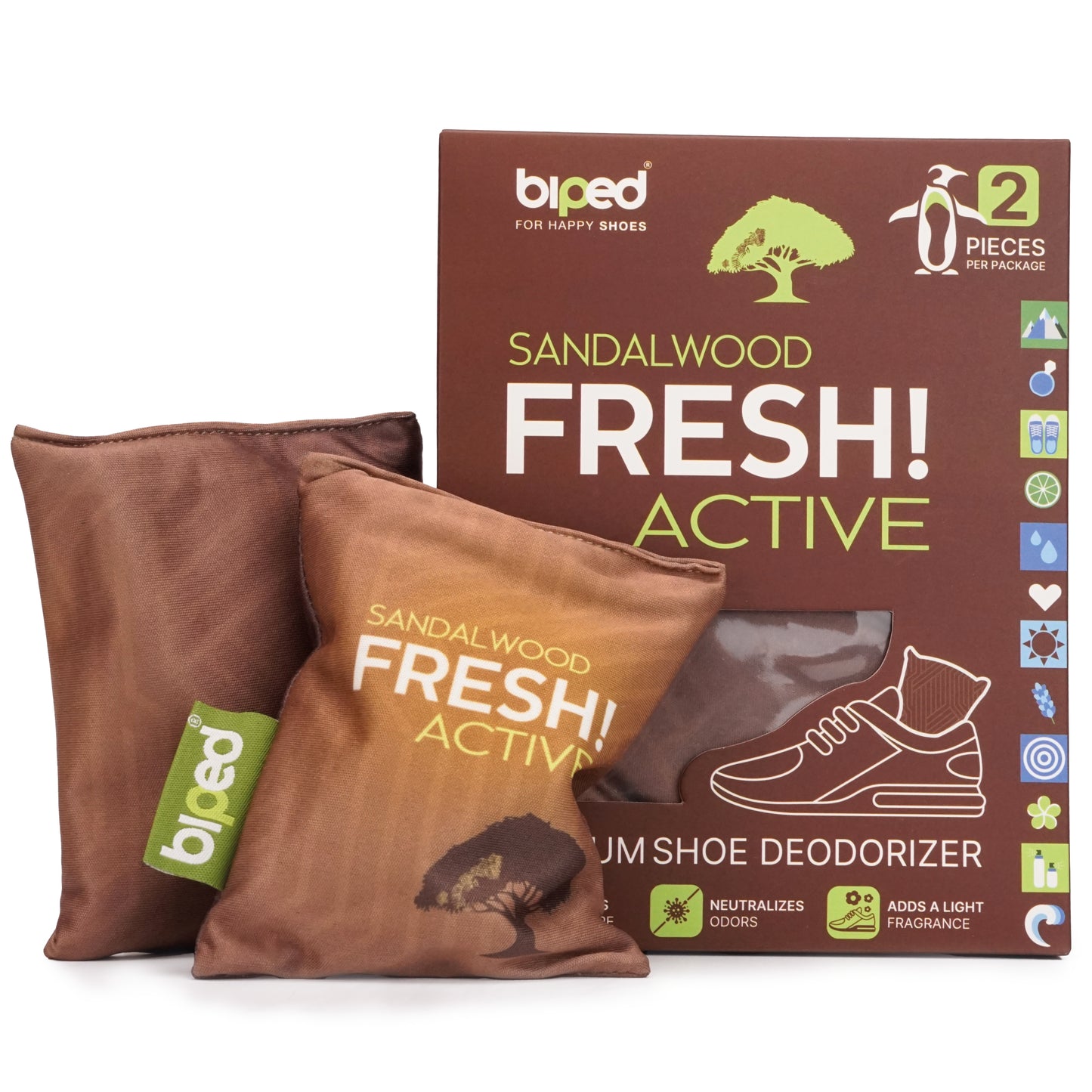 biped FRESH! ACTIVE - Schuhtrockner Duft Kissen oder PURE ohne Duftöl z2926