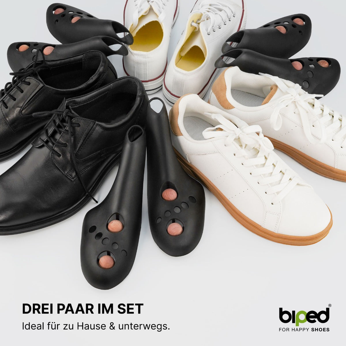 biped FRESH! 3 Paar Schuhformer mit Zedernholzkugeln z2929