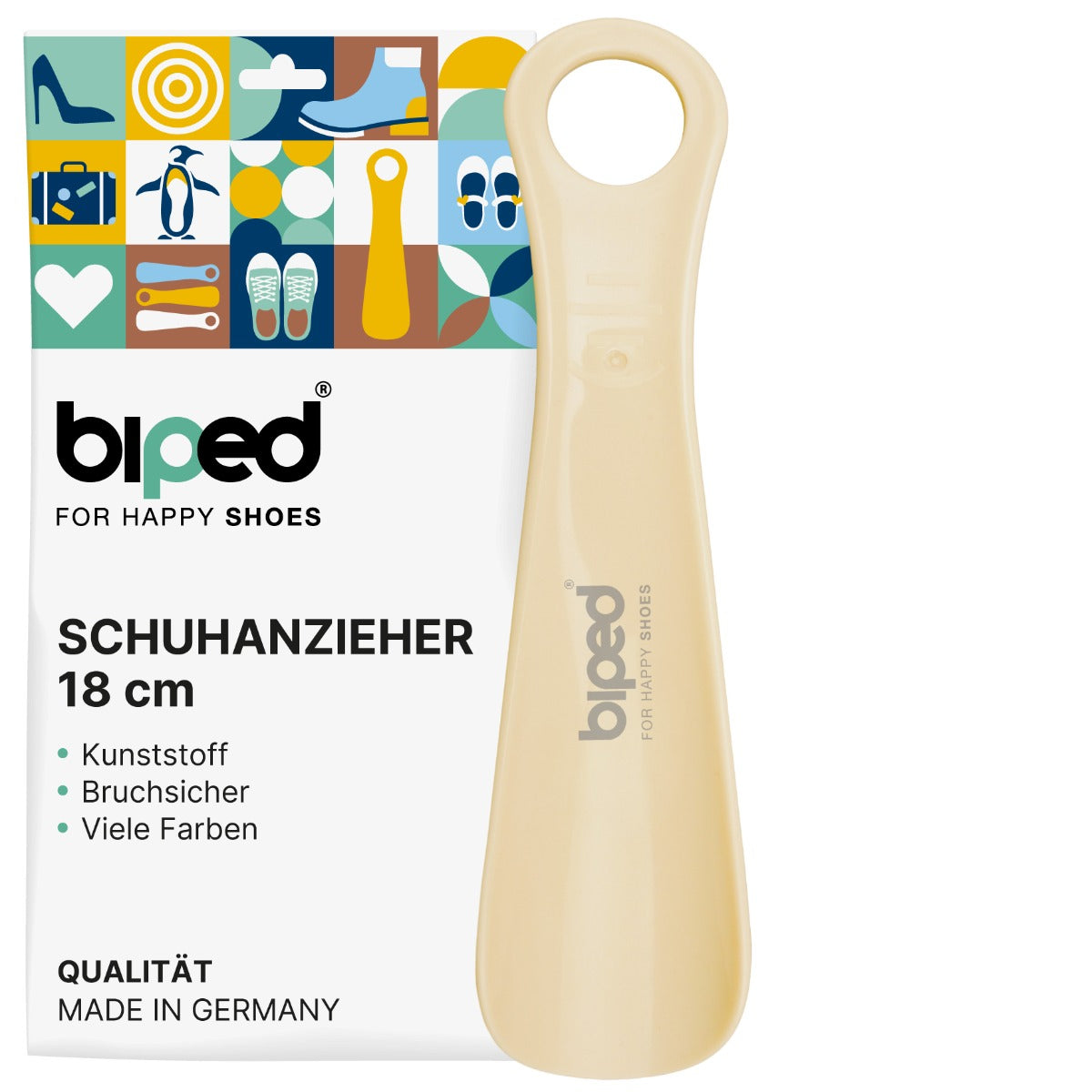 biped Schuhanzieher aus Kunststoff 18 cm z1560