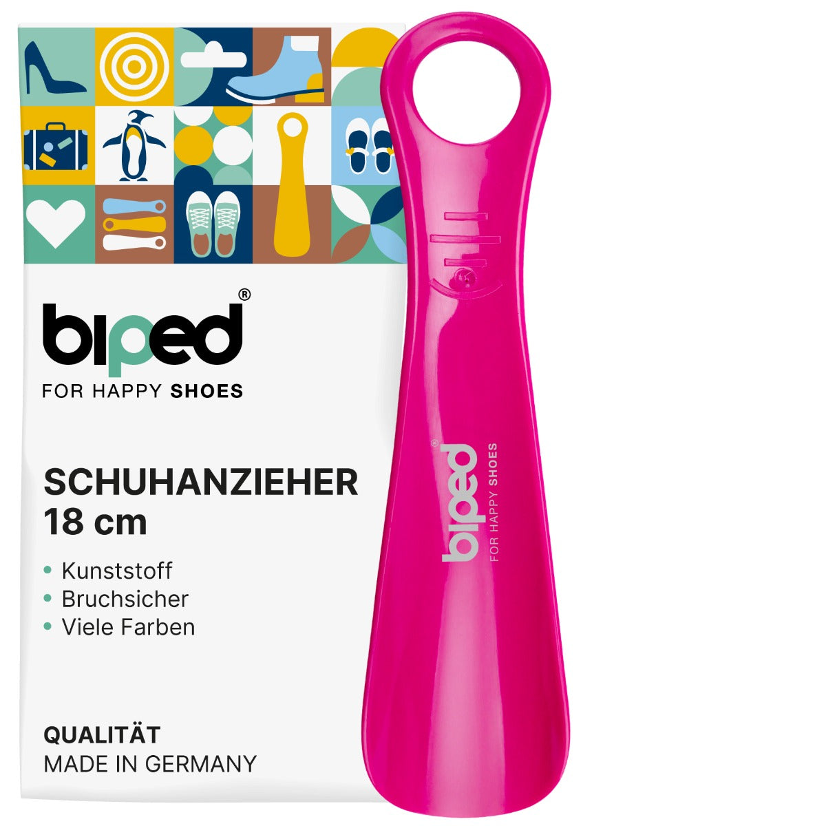 biped Schuhanzieher aus Kunststoff 18 cm z1560