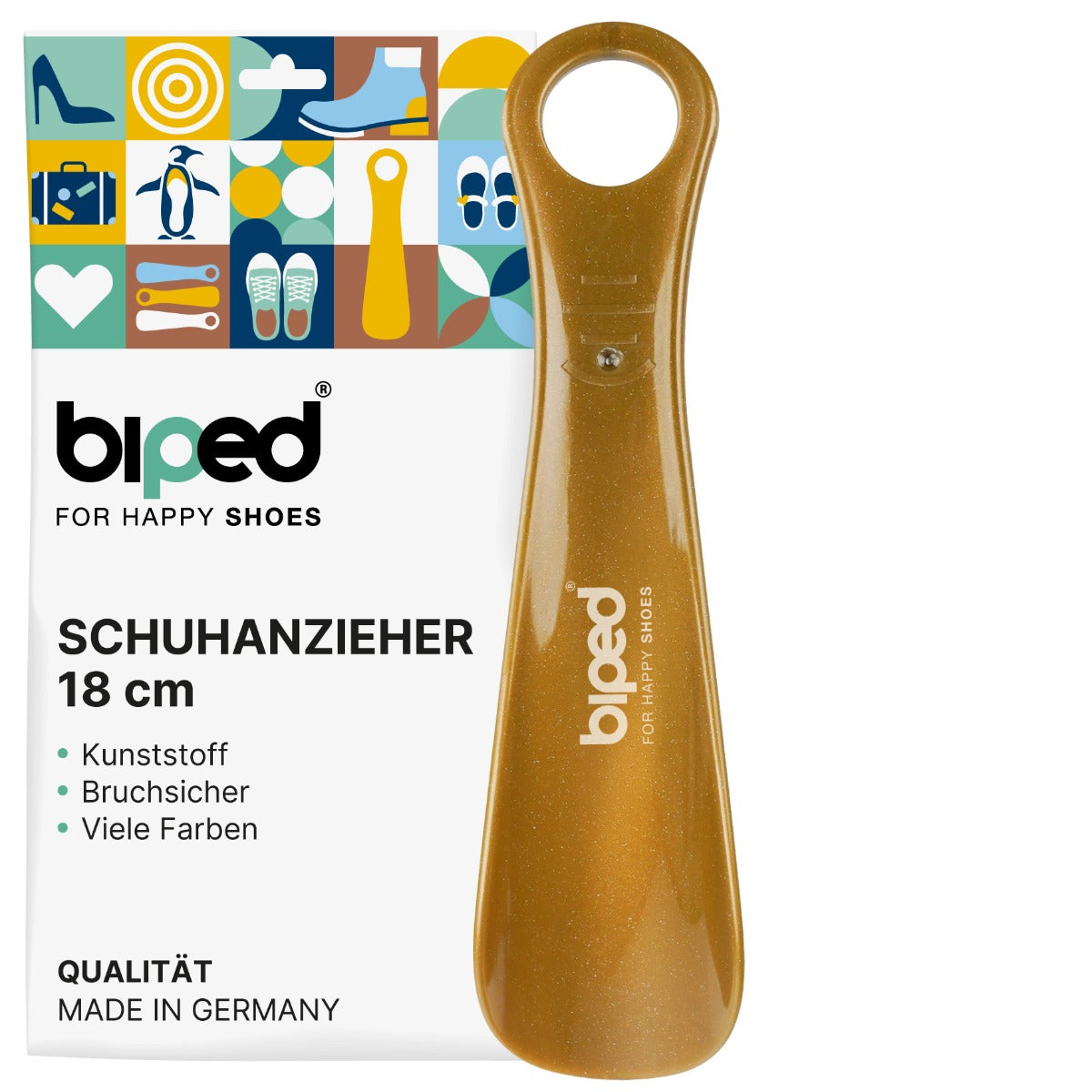 biped Schuhanzieher aus Kunststoff 18 cm z1560