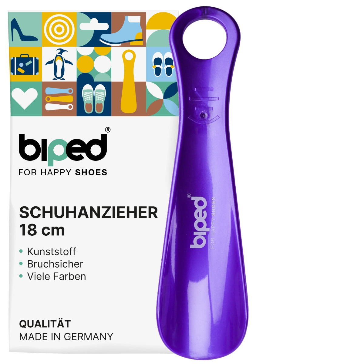 biped Schuhanzieher aus Kunststoff 18 cm z1560