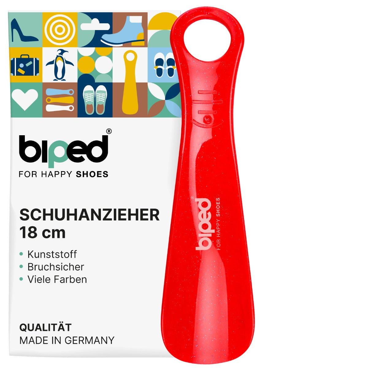 biped Schuhanzieher aus Kunststoff 18 cm z1560