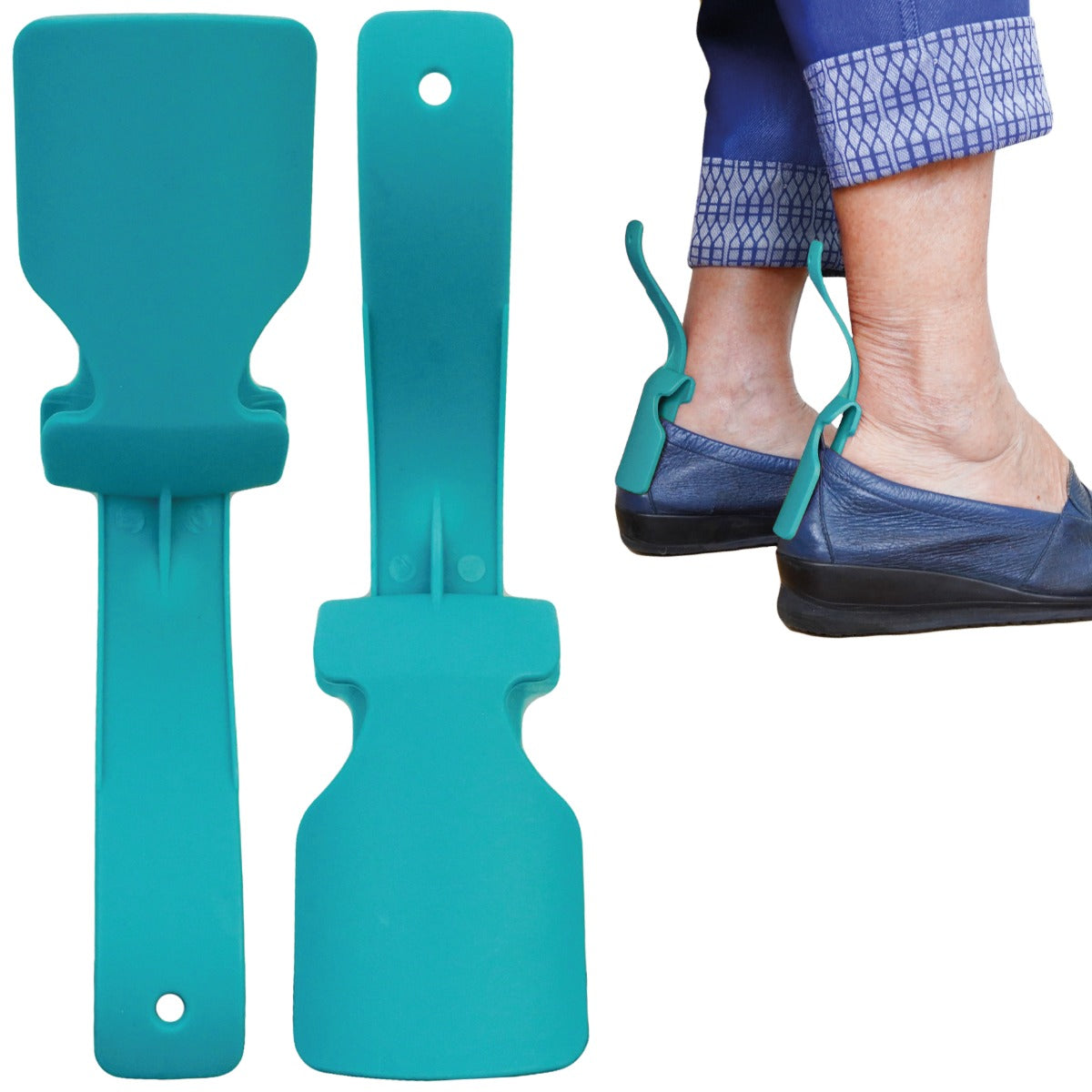biped 2 Paar Schuhlöffel klein – Clip Schuhanzieher z2928