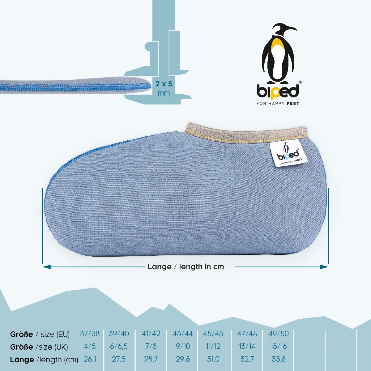 biped Stiefelsocken PINGUIN z2743