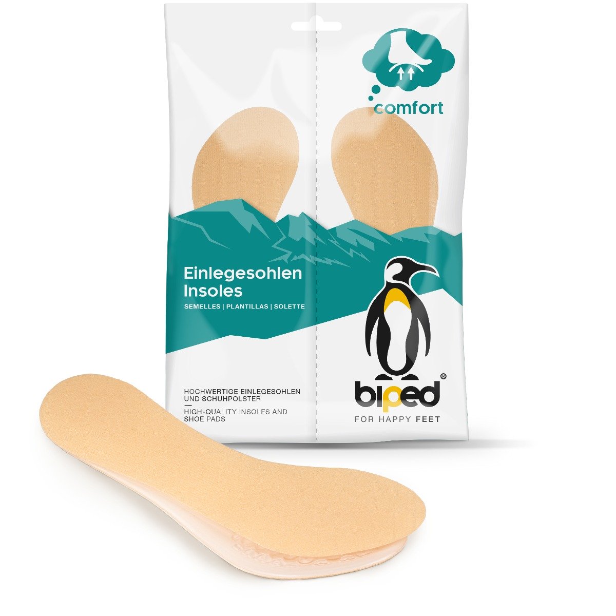 biped Gel Einlagen für Pumps und High Heels z1006 –