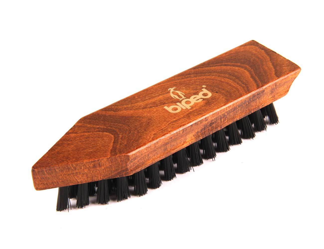 biped Schmutzbürste aus Buchenholz braun lackiert 16 cm z2450