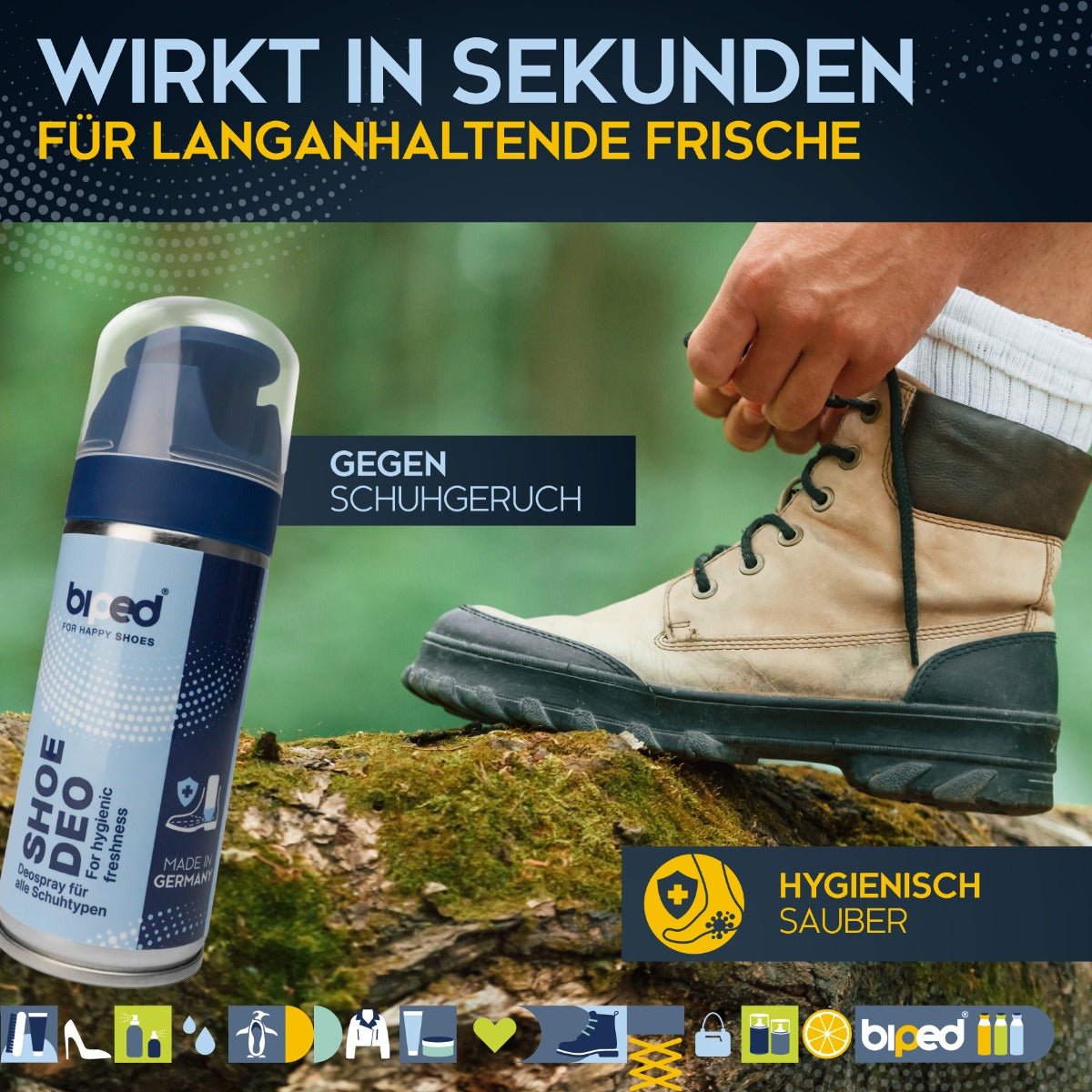 biped SHOE DEO Schuhspray 100 ml z3001