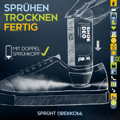 biped SHOE DEO Schuhspray 100 ml z3001