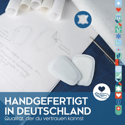 biped Laschenpolster aus Leder z1785