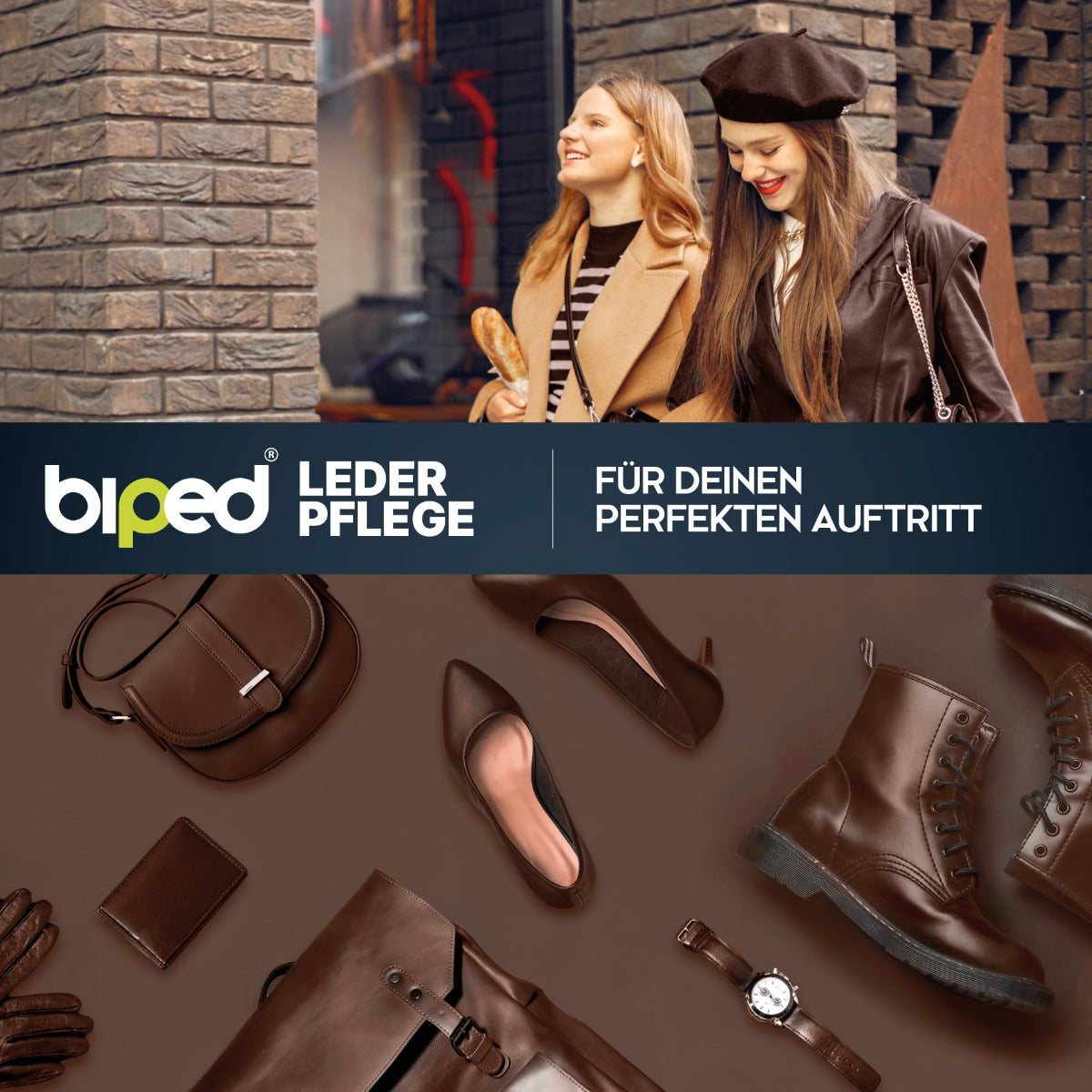 biped SHOE CREAM Lederpflege Schuhcreme 50 ml z3003