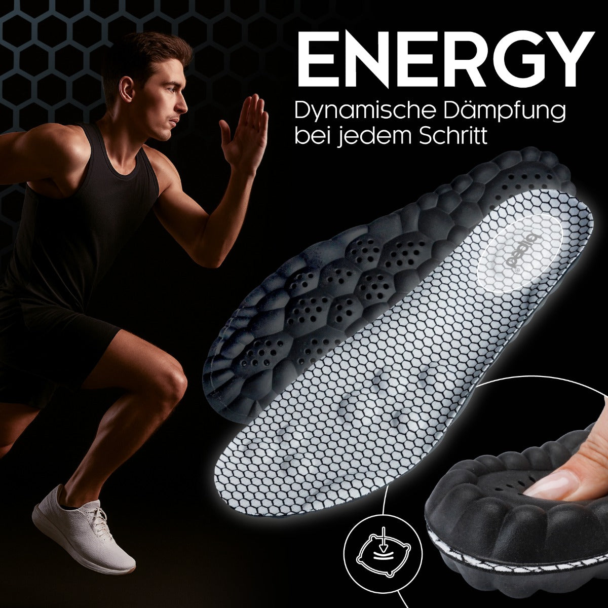 biped Cloud extra weiche Einlegesohlen z2939