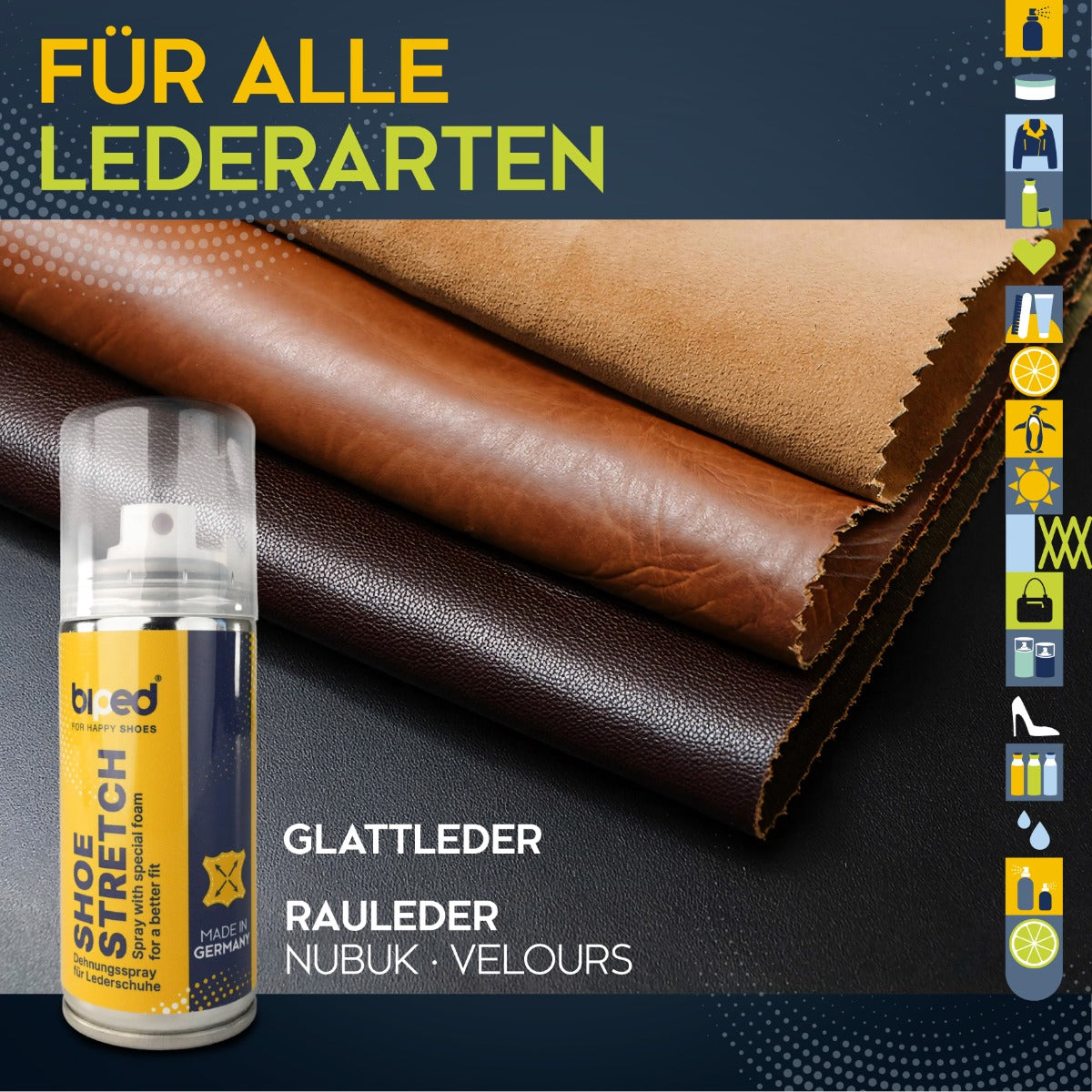 biped SHOE STRETCH Spray - Schuhdehner - Leder Weichmacher 100 ml z3002