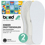 biped 2 Paar Kinder Frotteesohlen zum Zuschneiden z2776