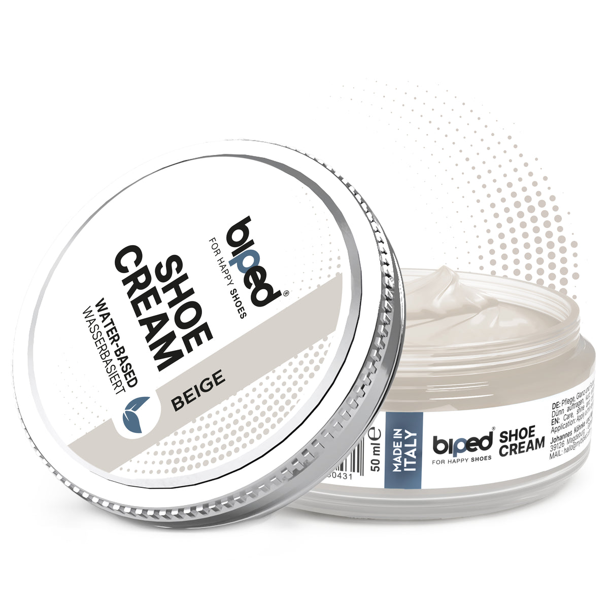 biped SHOE CREAM Lederpflege Schuhcreme 50 ml z3003