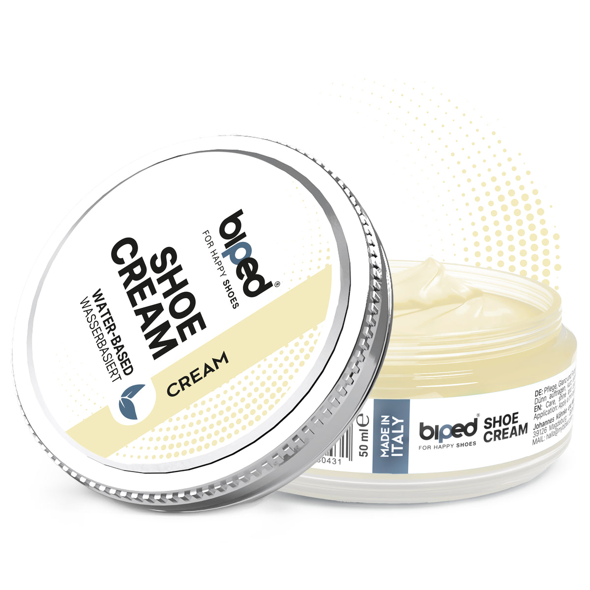 biped SHOE CREAM Lederpflege Schuhcreme 50 ml z3003
