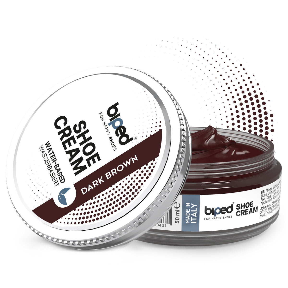 biped SHOE CREAM Lederpflege Schuhcreme 50 ml z3003