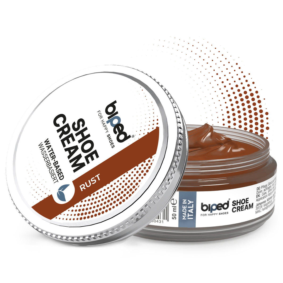biped SHOE CREAM Lederpflege Schuhcreme 50 ml z3003