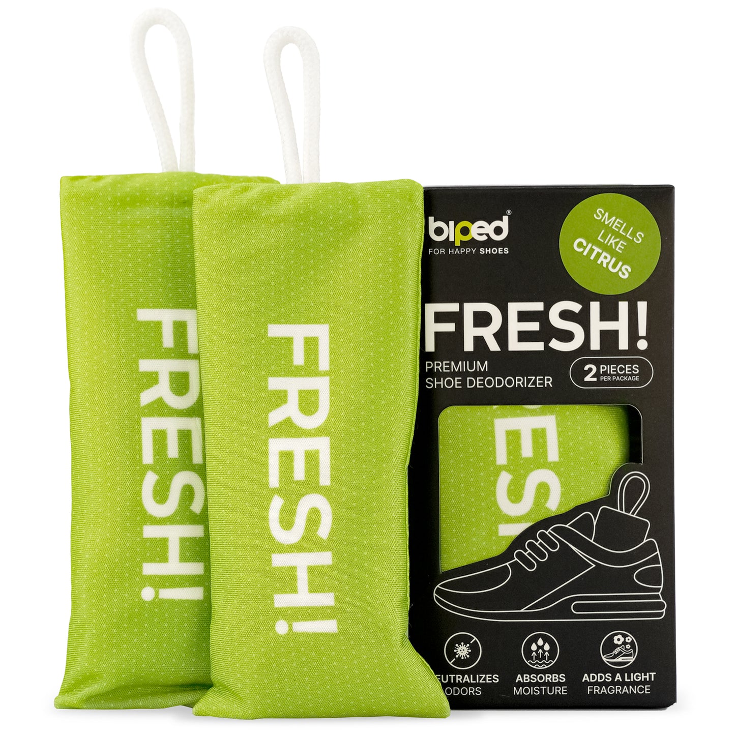biped FRESH! premium shoe deodorizer z2925
