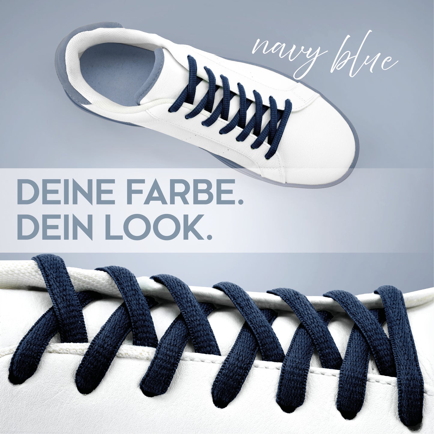 biped LACES 2 Paar Schnürsenkel aus Polyester oval 6 mm z2912