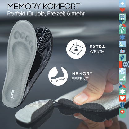 biped Memory Einlegesohlen zum Zuschneiden z2937