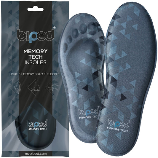 biped MEMORY TECH - Premium Memory Foam Einlegesohlen z2934