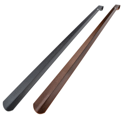 biped extra langer Metall Schuhanzieher - stabiler Schuhlöffel 66 cm z2797