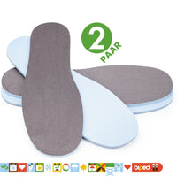 biped 2 Paar Memory Sohlen extra breit z2476