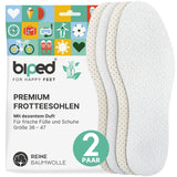 biped 2 Paar Frottee-Einlegesohlen mit dezentem Duft z2774