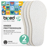 biped 2 Paar Kinder Frottee Einlegesohlen mit dezent frischem Duft z2775