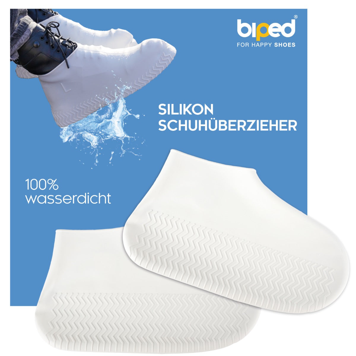 biped 1 Paar Silikon Schuhüberzieher z2924