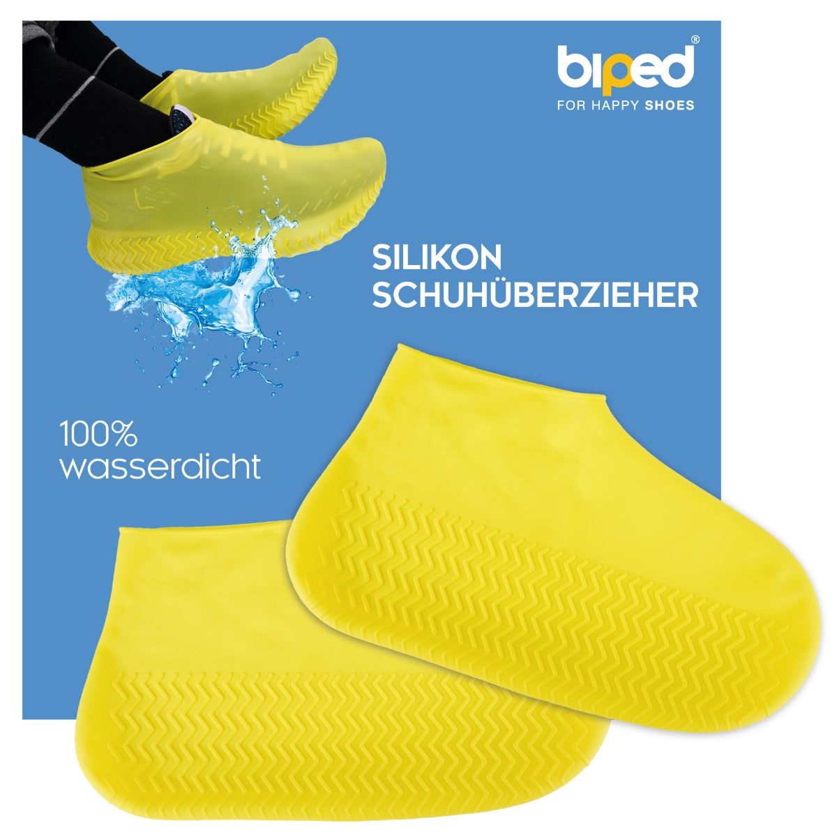biped 1 Paar Silikon Schuhüberzieher z2924