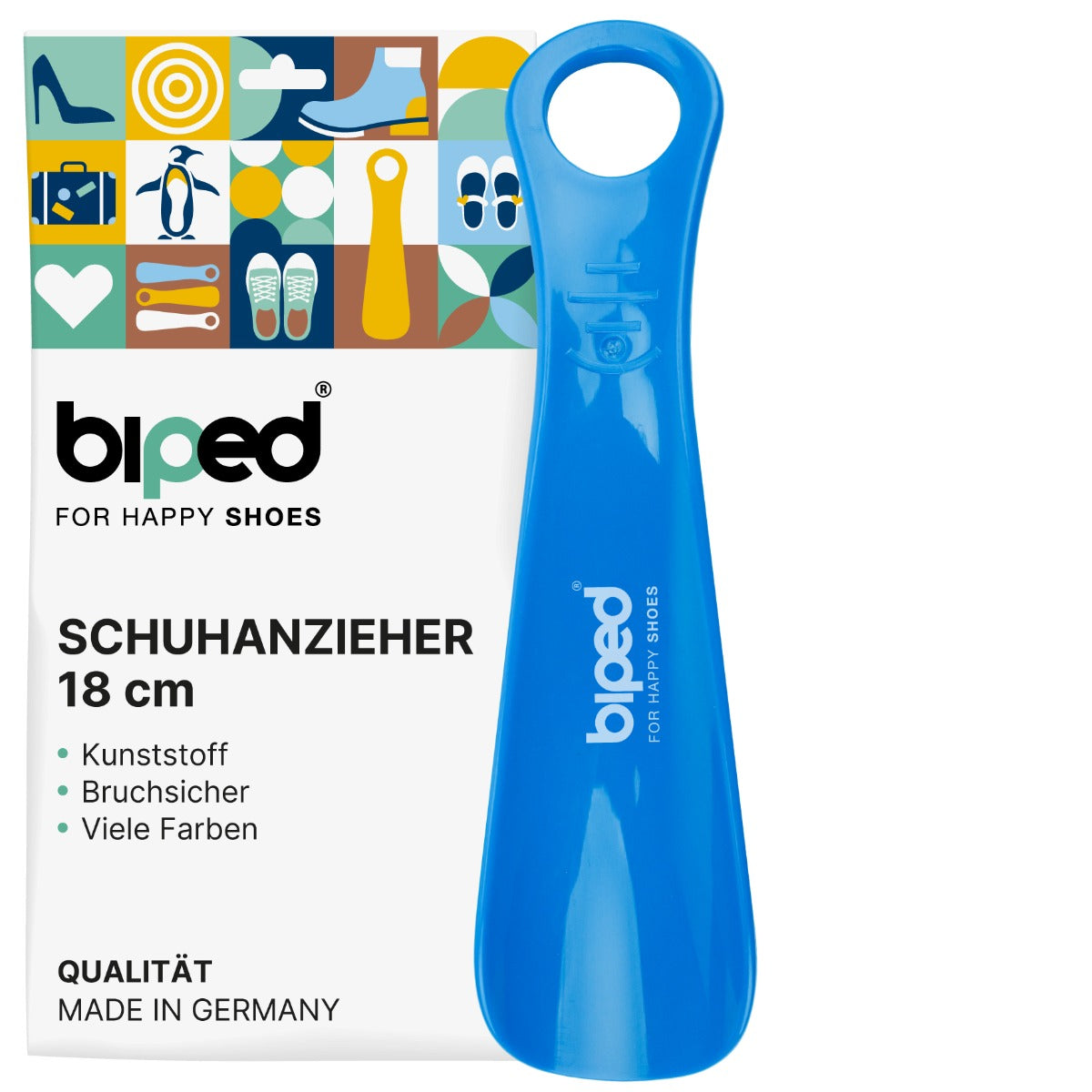 biped Schuhanzieher aus Kunststoff 18 cm z1560