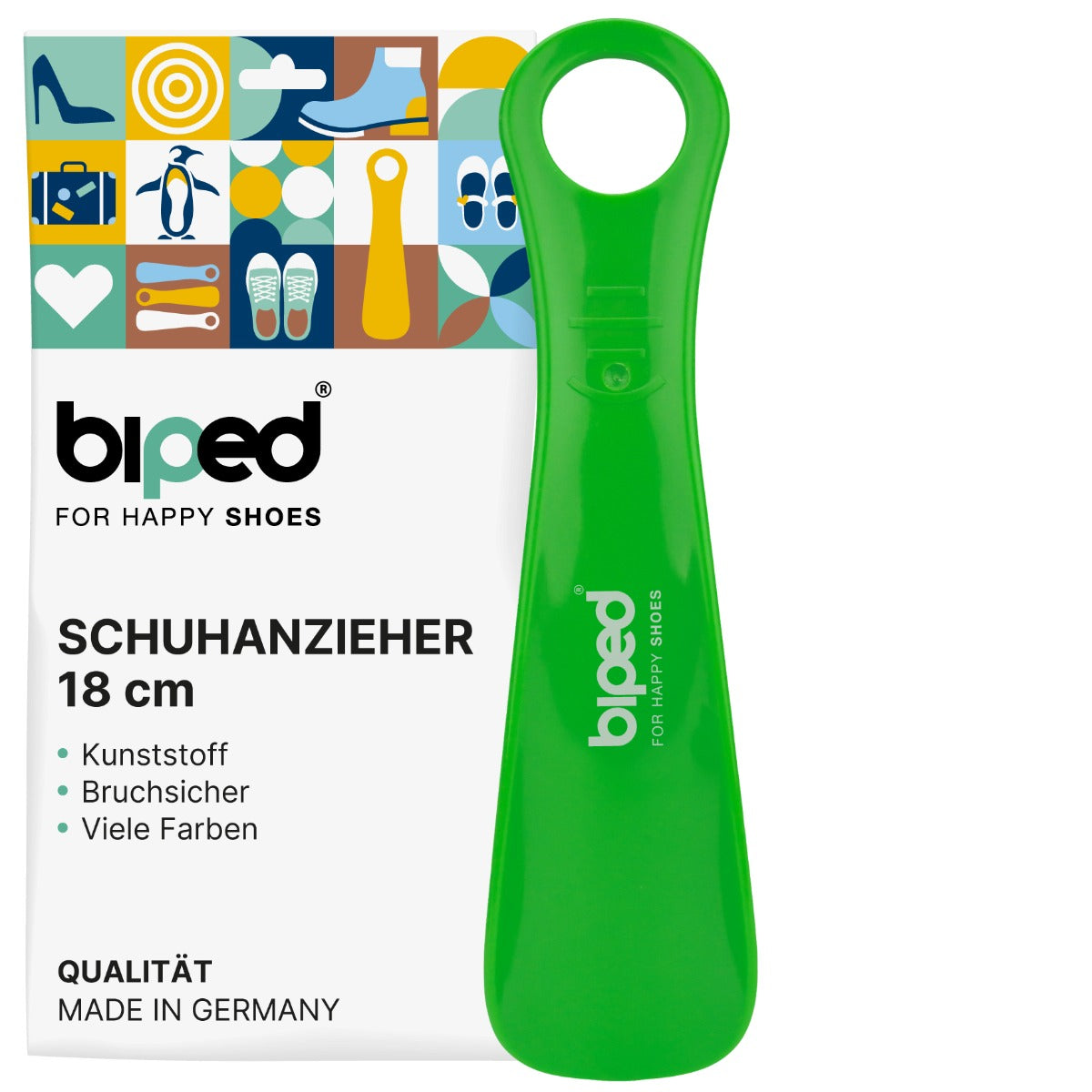 biped Schuhanzieher aus Kunststoff 18 cm z1560