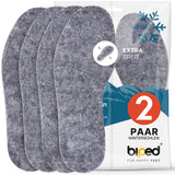biped 2 Paar extra breite Filzsohlen z2787