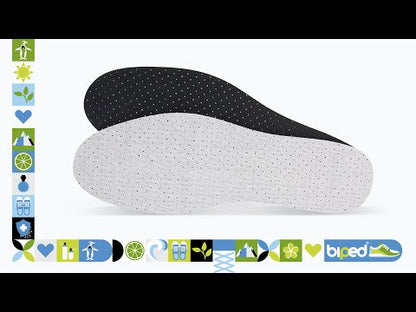 biped 4 Paar Aktivkohle Latex Einlegesohlen z2727