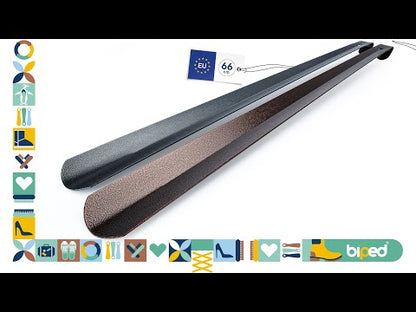 biped Metall Schuhlöffel 66 cm extra lang in Hammerschlag-Optik z2797