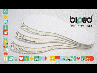 biped 3 Paar Frotteesohlen zum Zuschneiden - Ideal zum Barfußtragen z2028