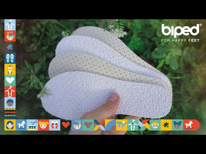 biped 2 Paar Kinder Frottee Einlegesohlen mit dezent frischem Duft z2775