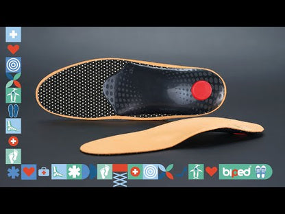 biped Premium Fußbett aus pflanzlich gegerbtem Leder z1706