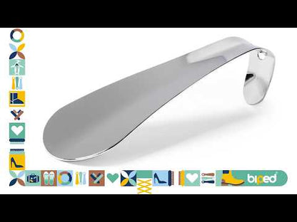 biped Schuhanzieher Metall 15 cm mit Haken z2794