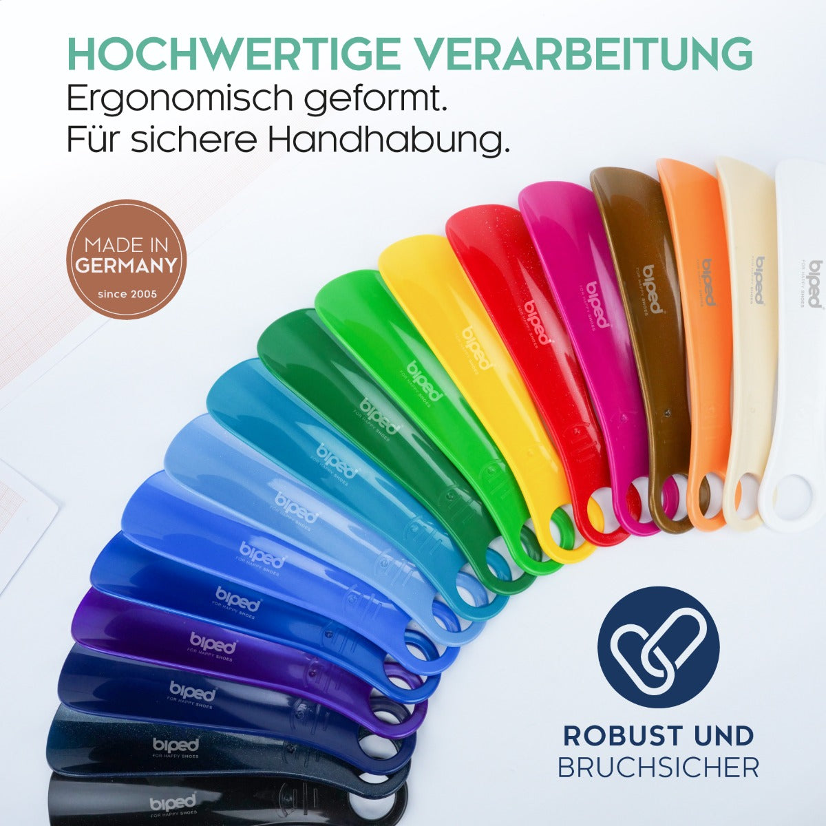 biped Schuhanzieher aus Kunststoff 18 cm z1560