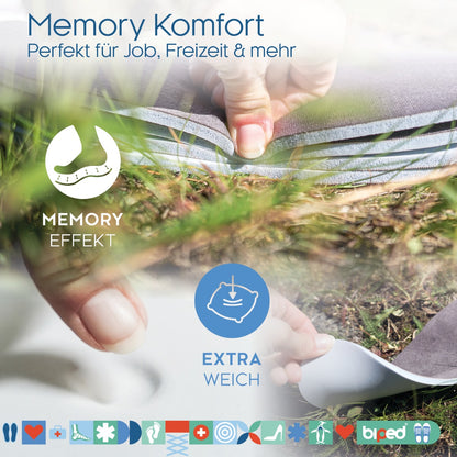 biped 2 Paar Memory Foam Einlegesohlen z2476